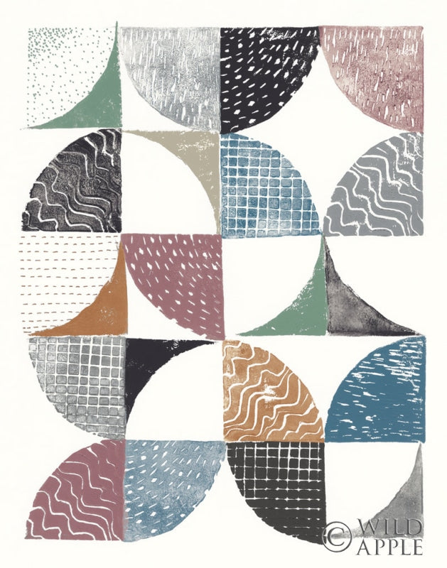 Reproduction of Colorful Night Sky II by Courtney Prahl - Wall Decor Art