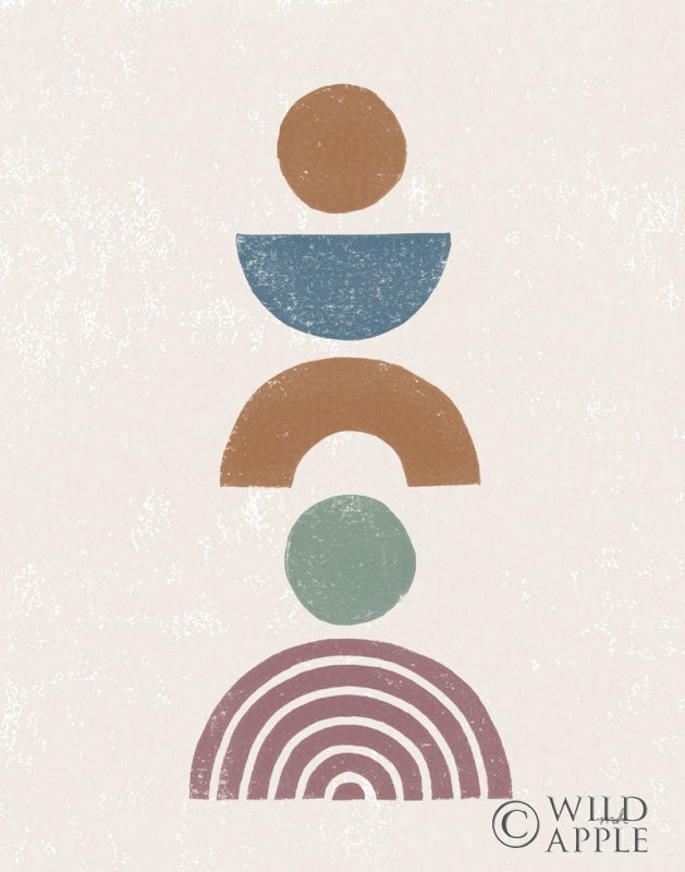 Reproduction of Minimalist Boho II Dark by Moira Hershey - Wall Decor Art