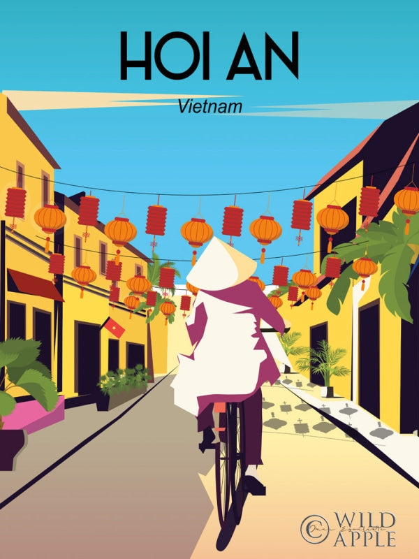 Reproduction of Hoi An Vietnam by Omar Escalante - Wall Decor Art