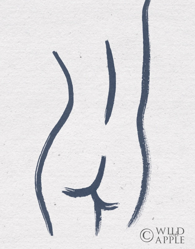 Reproduction of Line Figures V by Moira Hershey - Wall Decor Art