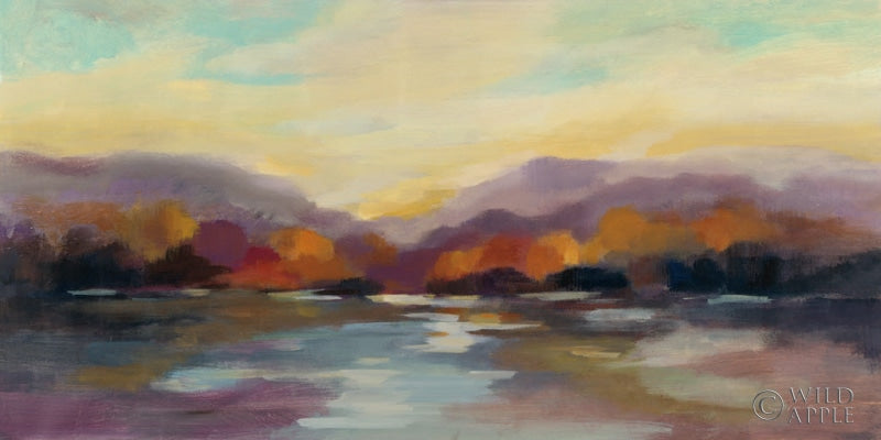 Reproduction of Fall Sunset by Silvia Vassileva - Wall Decor Art