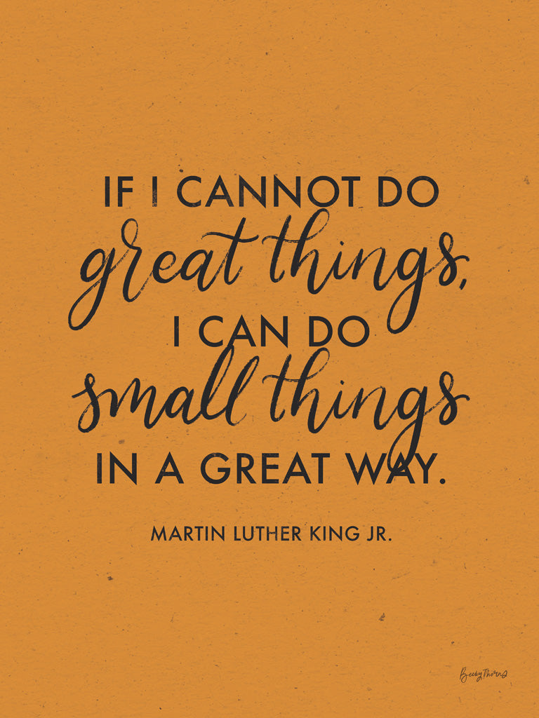 Reproduction of Words of Wisdom III Orange Crop by Becky Thorns - Wall Decor Art