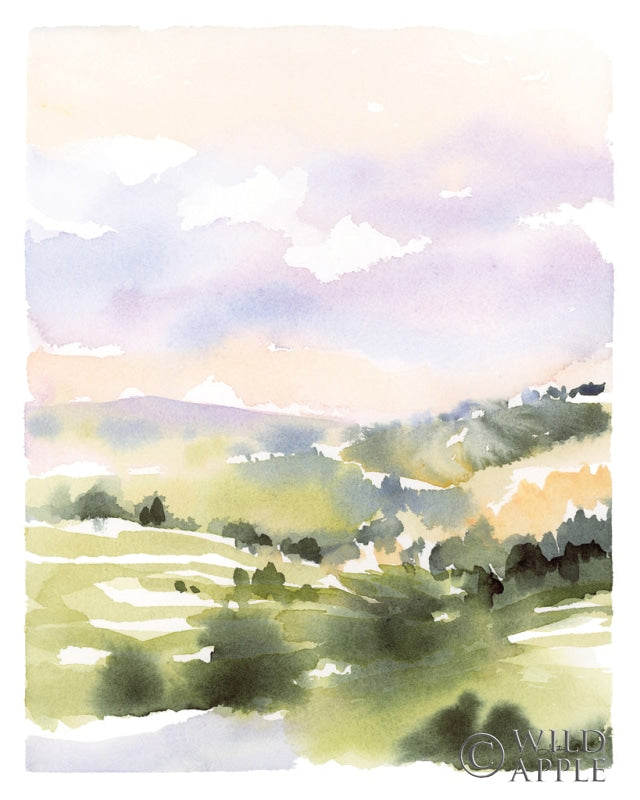 Reproduction of Spring Hills I by Katrina Pete - Wall Decor Art