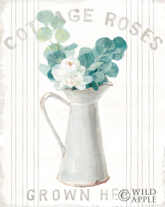 Reproduction of Floursack Home IV Cottage by Danhui Nai - Wall Decor Art