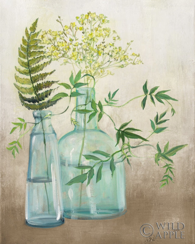 Reproduction of Woodland Greenery I Brown by Julia Purinton - Wall Decor Art