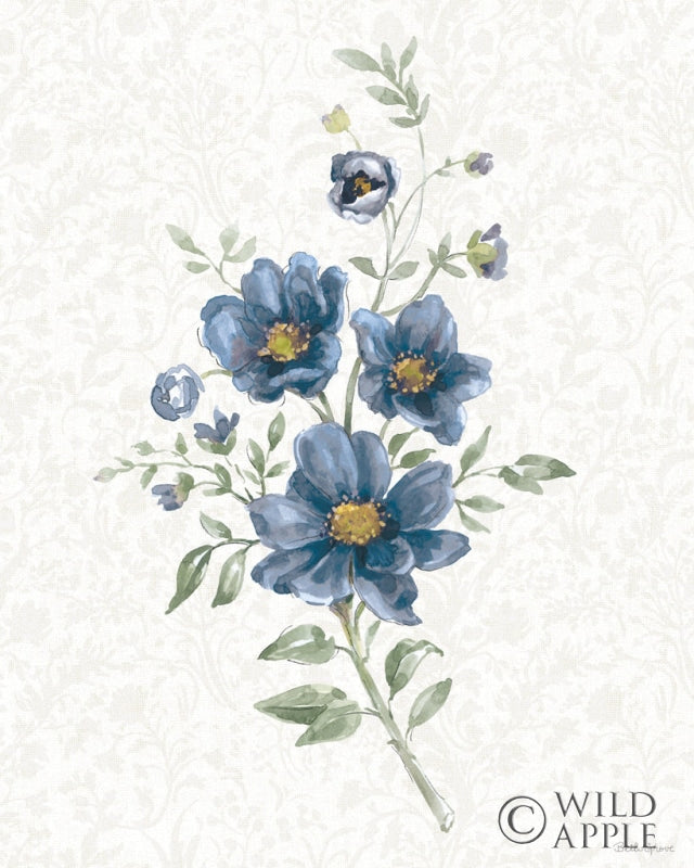 Reproduction of Floral Solitude II by Beth Grove - Wall Decor Art