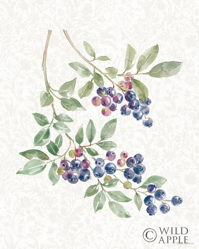 Reproduction of Floral Solitude IV by Beth Grove - Wall Decor Art