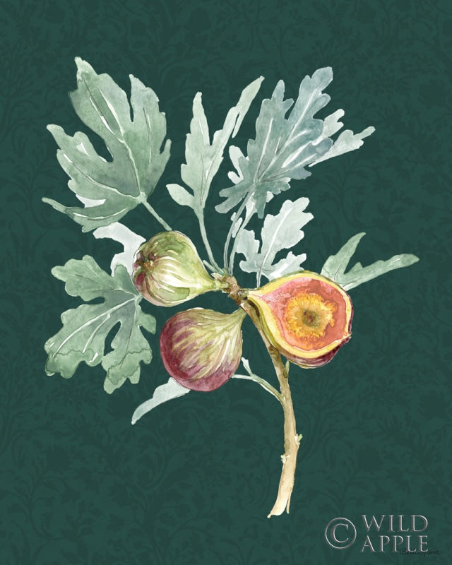 Reproduction of Floral Solitude III Dark by Beth Grove - Wall Decor Art