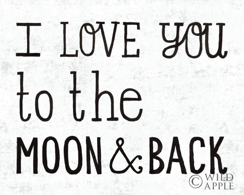 Reproduction of Sun and Moon II Black by Michael Mullan - Wall Decor Art