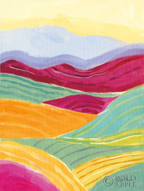 Reproduction of Sunny Landscape II by Farida Zaman - Wall Decor Art