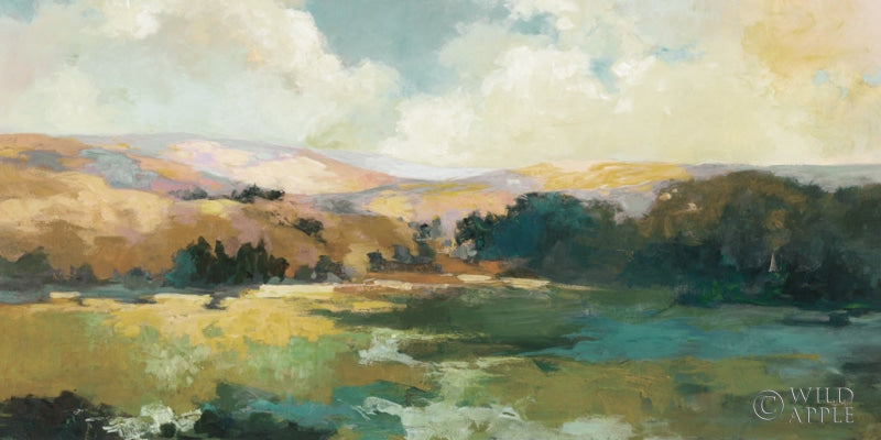 Reproduction of Daybreak Valley Neutral Crop by Julia Purinton - Wall Decor Art