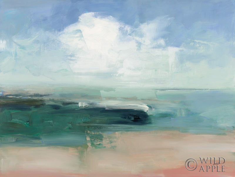 Reproduction of Big Clouds from the Shore by Julia Purinton - Wall Decor Art