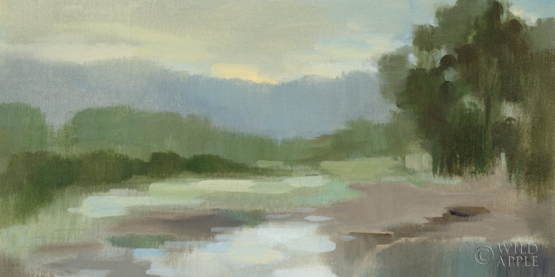 Reproduction of Sage Lake Crop by Silvia Vassileva - Wall Decor Art