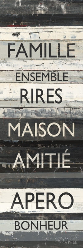 Reproduction of Zephyr Quote III by Mike Schick - Wall Decor Art