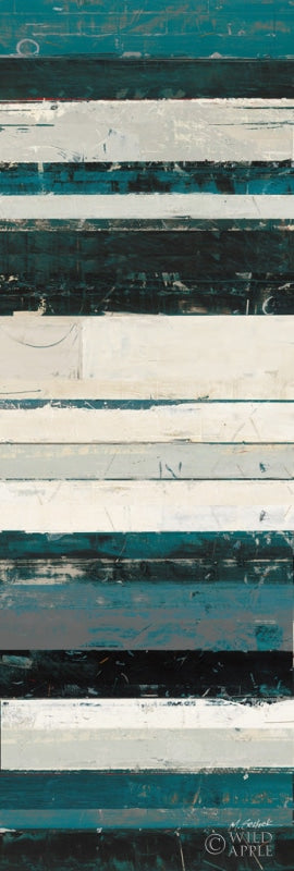 Reproduction of Blue Zephyr IV by Mike Schick - Wall Decor Art