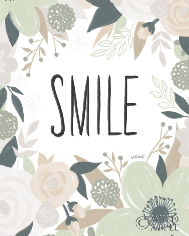 Reproduction of Happy Thoughts III by Anne Tavoletti - Wall Decor Art