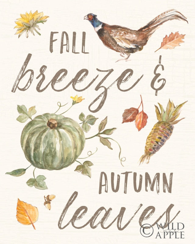 Reproduction of Happy Harvest V by Silvia Vassileva - Wall Decor Art