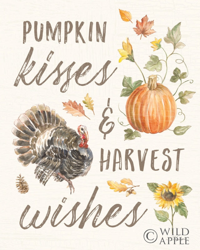 Reproduction of Happy Harvest VI by Silvia Vassileva - Wall Decor Art