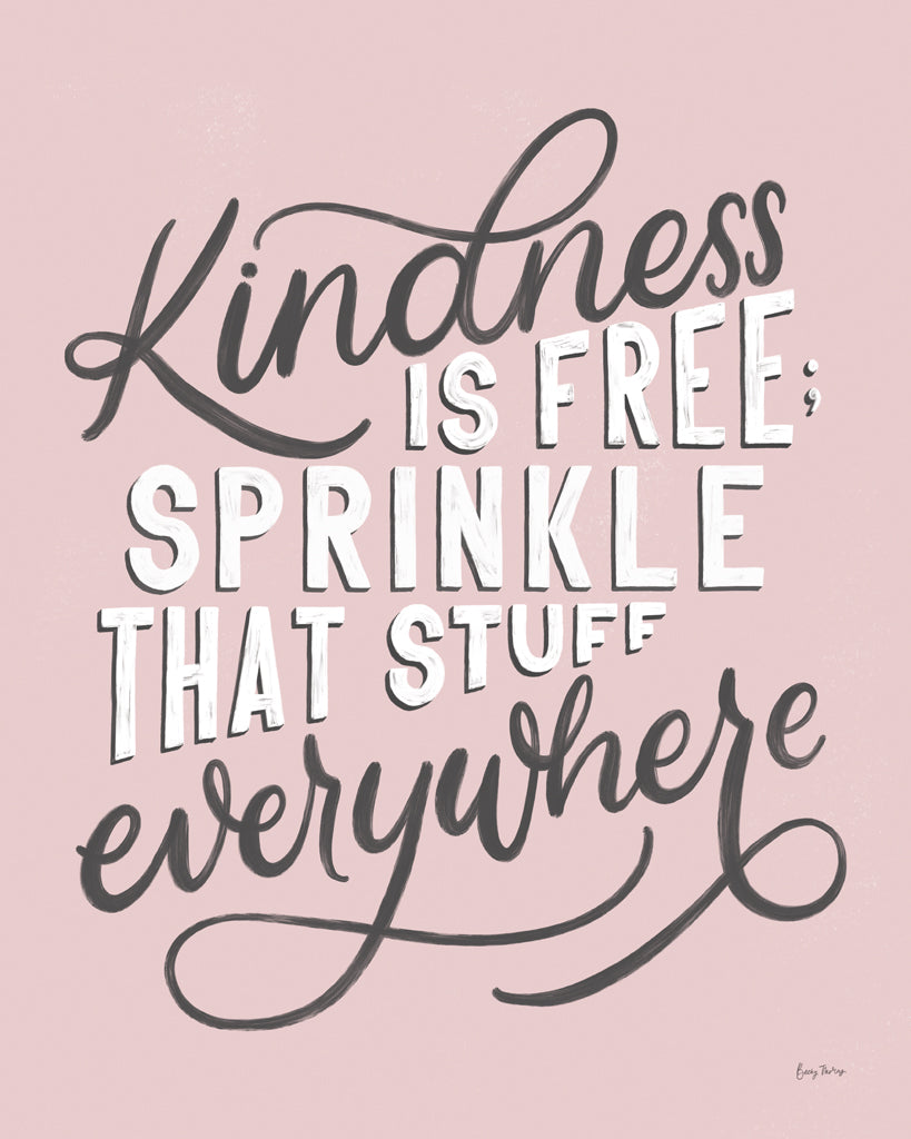 Reproduction of Everyday Sentiment IV Blush by Becky Thorns - Wall Decor Art