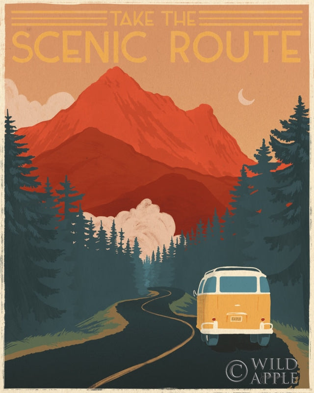 Reproduction of Born to Roam III by Janelle Penner - Wall Decor Art