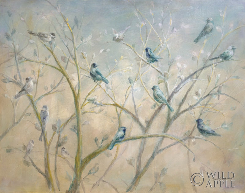 Reproduction of Spring Gathering by Danhui Nai - Wall Decor Art