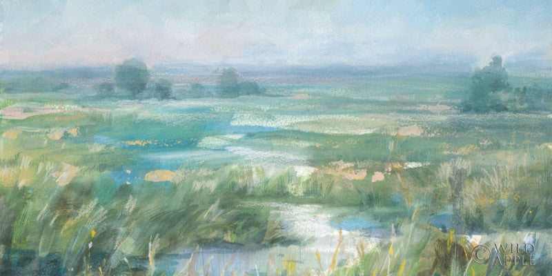 Reproduction of April Meadow Crop by Danhui Nai - Wall Decor Art