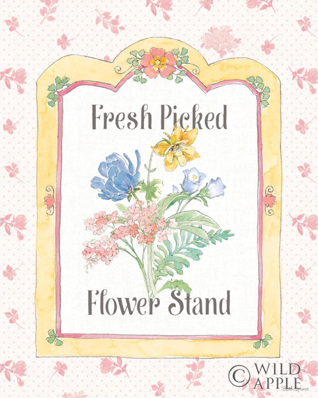 Reproduction of Peaceful Petals IV by Beth Grove - Wall Decor Art