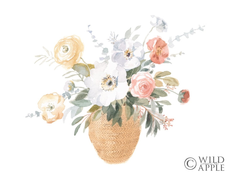 Reproduction of Blooms of Spring II by Danhui Nai - Wall Decor Art