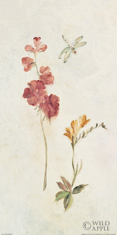 Reproduction of Wild Wallflowers II by Cheri Blum - Wall Decor Art