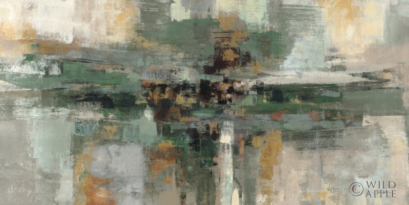 Reproduction of Morning Fjord Rifle Green by Silvia Vassileva - Wall Decor Art