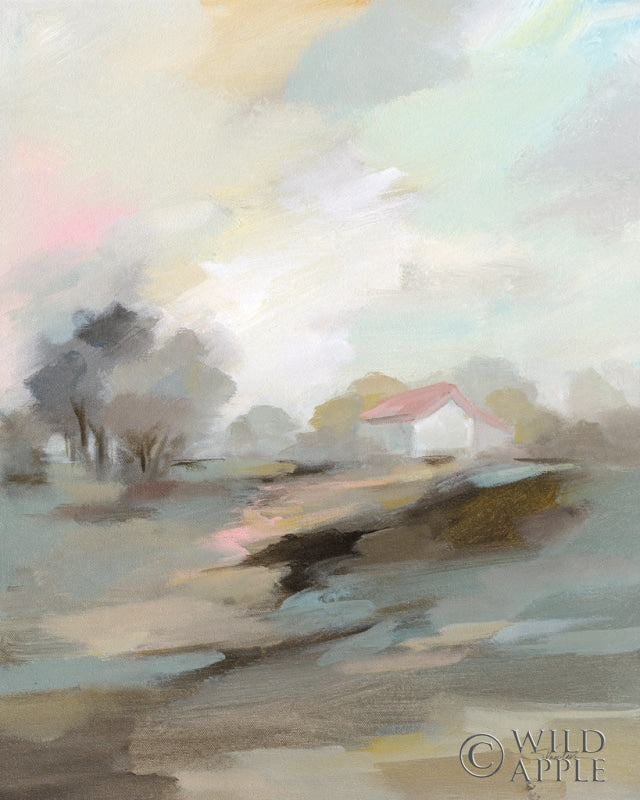 Reproduction of Farm in April by Silvia Vassileva - Wall Decor Art