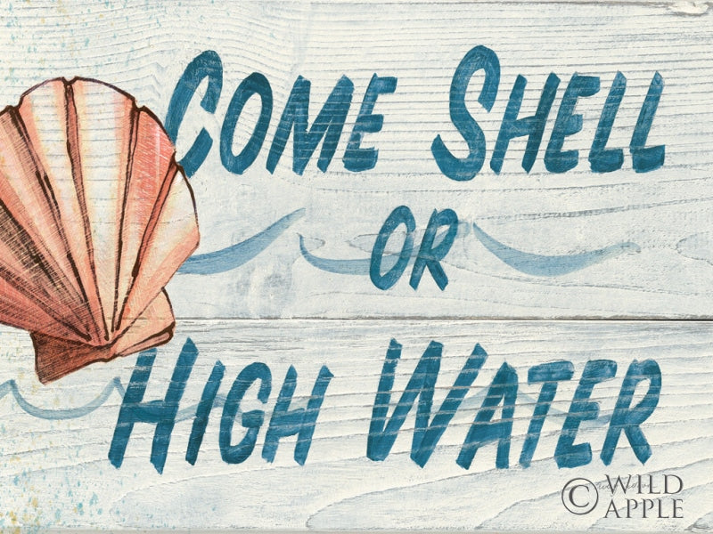 Reproduction of Come Shell or High Water In Color v2 by Avery Tillmon - Wall Decor Art