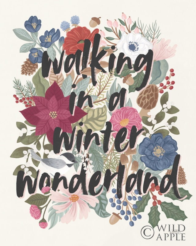 Reproduction of Winter Spirit VII by Laura Marshall - Wall Decor Art