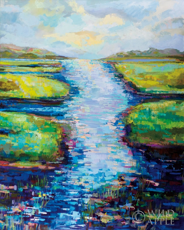 Reproduction of Summer Solstice by Jeanette Vertentes - Wall Decor Art