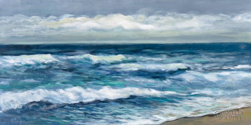 Reproduction of Indigo Sea by Silvia Vassileva - Wall Decor Art