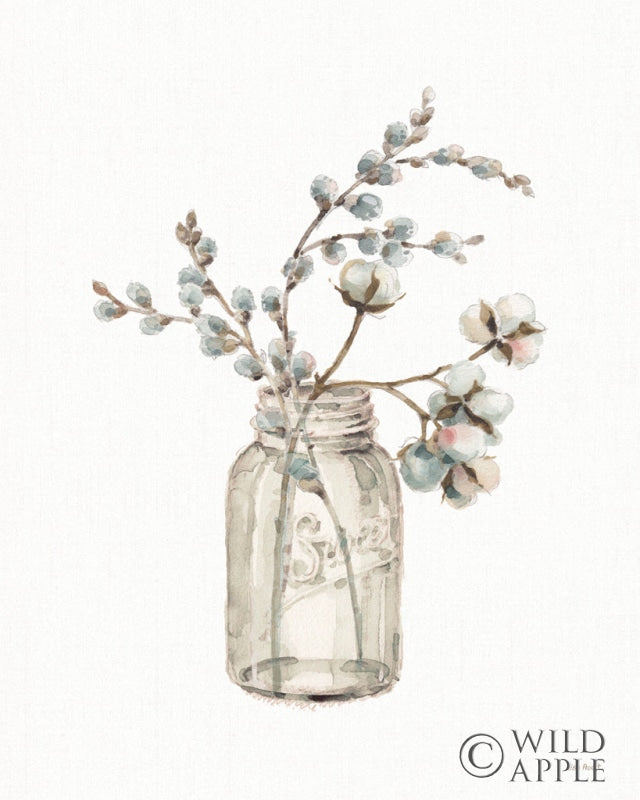 Reproduction of A Country Weekend Fall Jar by Lisa Audit - Wall Decor Art