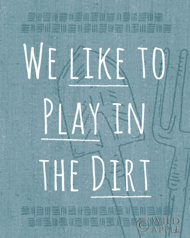 Reproduction of Home Grown VI by Jess Aiken - Wall Decor Art