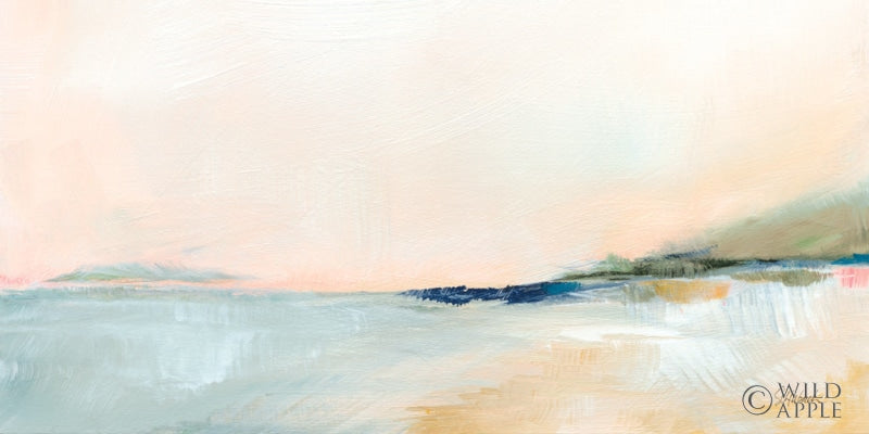 Reproduction of Open Water Over Sky Crop by Sue Schlabach - Wall Decor Art