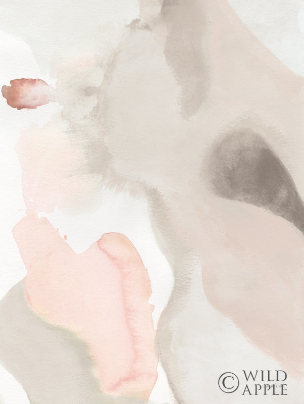 Reproduction of Pastel and Neutral Abstract II by Danhui Nai - Wall Decor Art