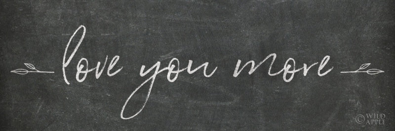 Reproduction of Love You More by Sarah Adams - Wall Decor Art