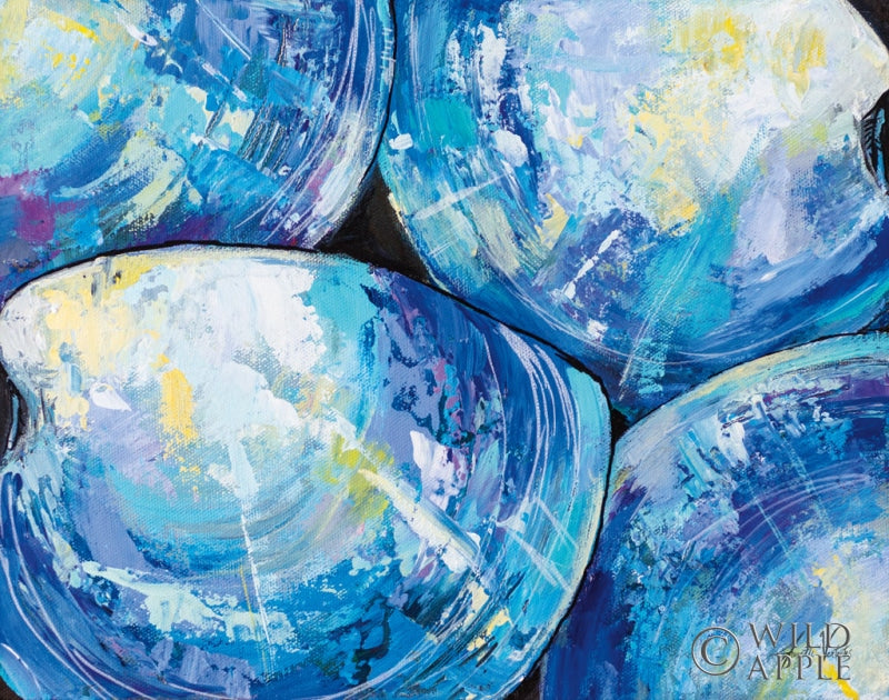 Reproduction of Contemporary Shells by Jeanette Vertentes - Wall Decor Art