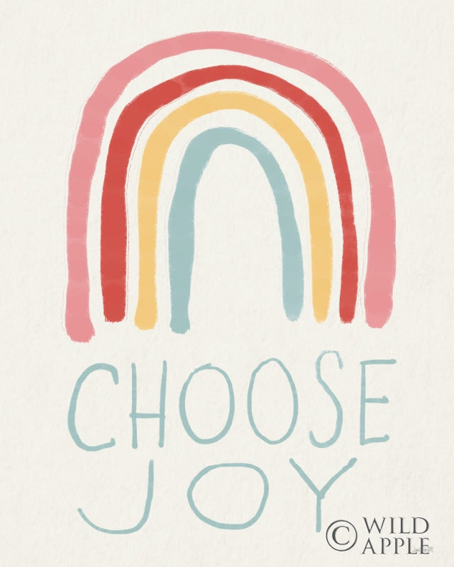 Reproduction of Choose Joy I by Anne Tavoletti - Wall Decor Art