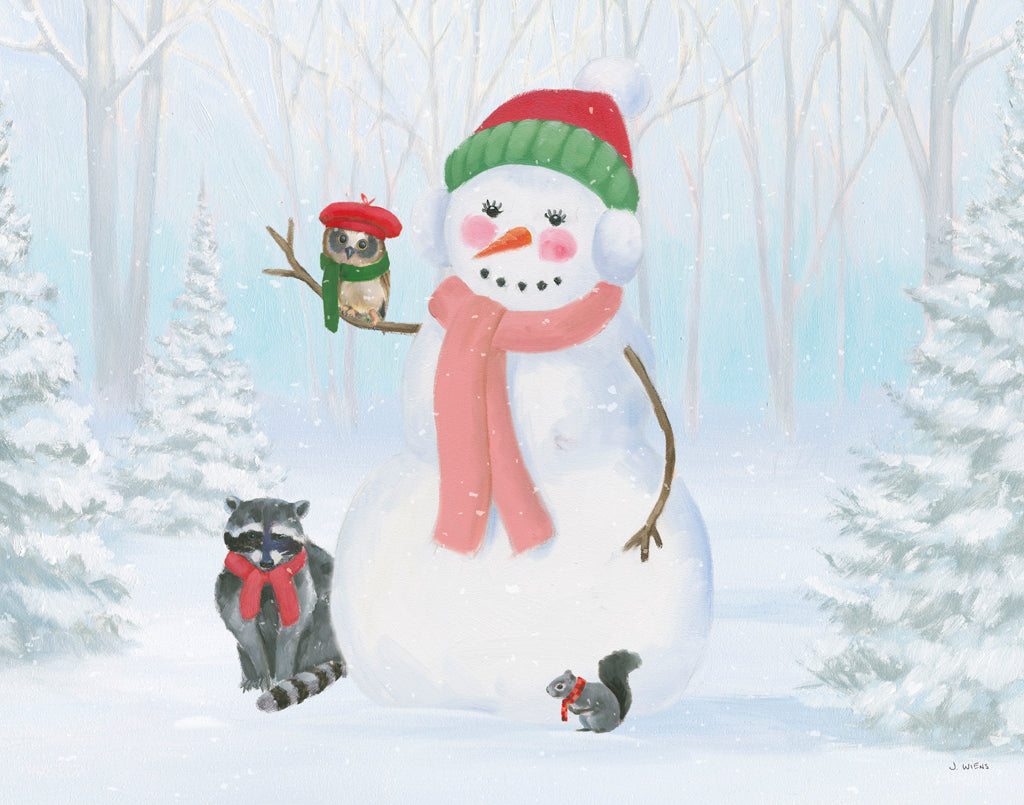 Reproduction of Dressed for Christmas IV by James Wiens - Wall Decor Art