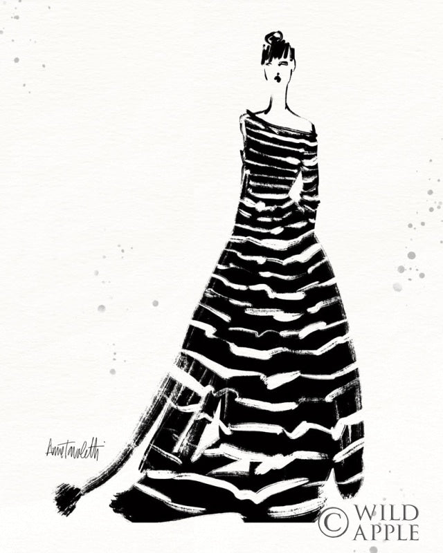 Reproduction of Style Sketches II by Anne Tavoletti - Wall Decor Art