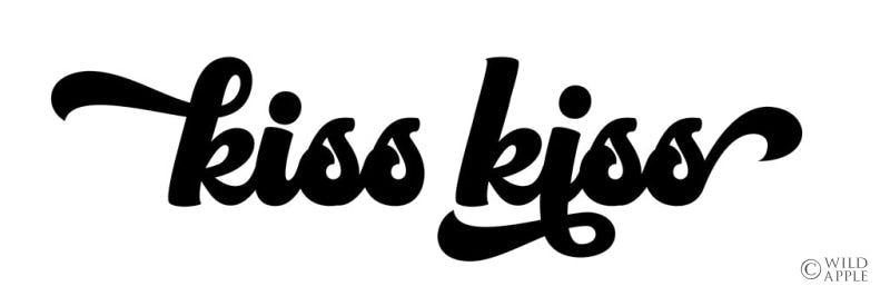 Reproduction of Kiss Kiss by Wild Apple Portfolio - Wall Decor Art