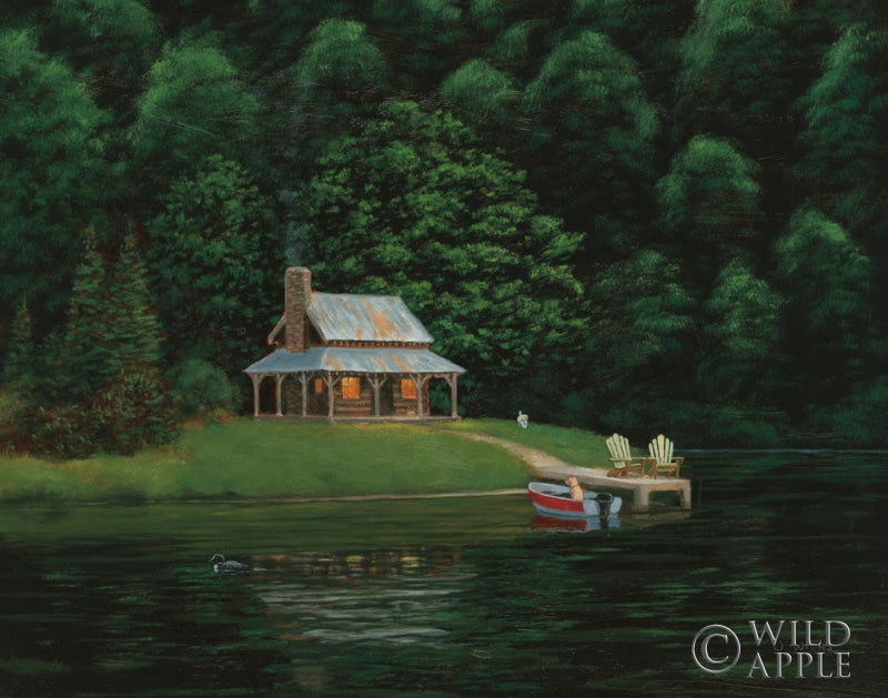 Reproduction of Happy Place I by James Wiens - Wall Decor Art