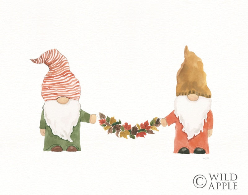 Reproduction of Harvest Gnomes IV by Jenaya Jackson - Wall Decor Art