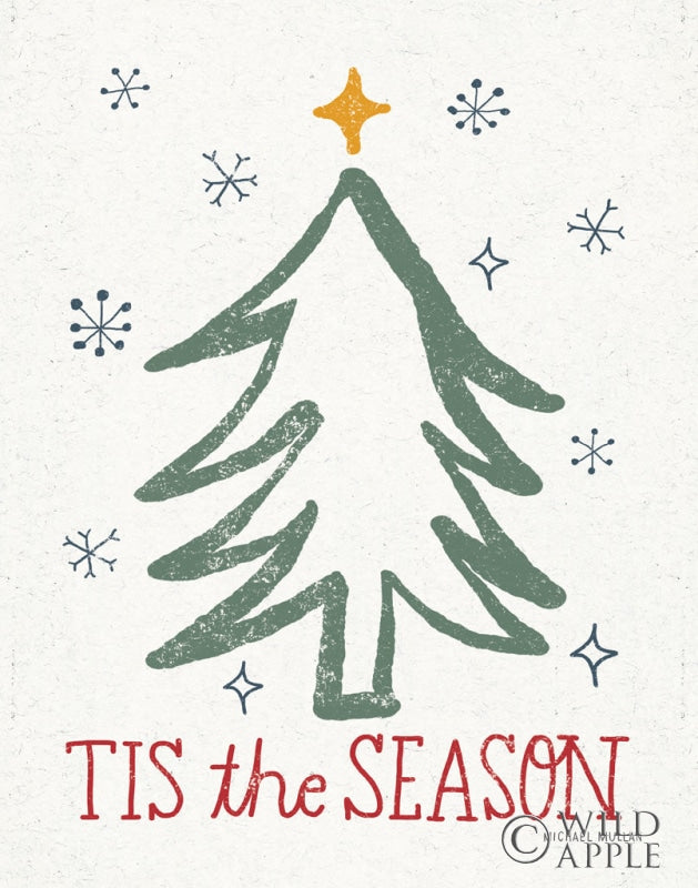 Reproduction of Tis the Season by Michael Mullan - Wall Decor Art