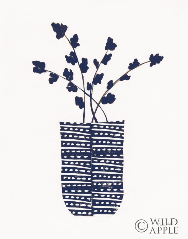 Reproduction of Shadow Vessel I Navy by Courtney Prahl - Wall Decor Art