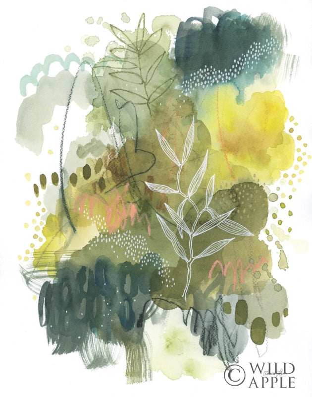 Reproduction of Natures Gold II by Laura Horn - Wall Decor Art